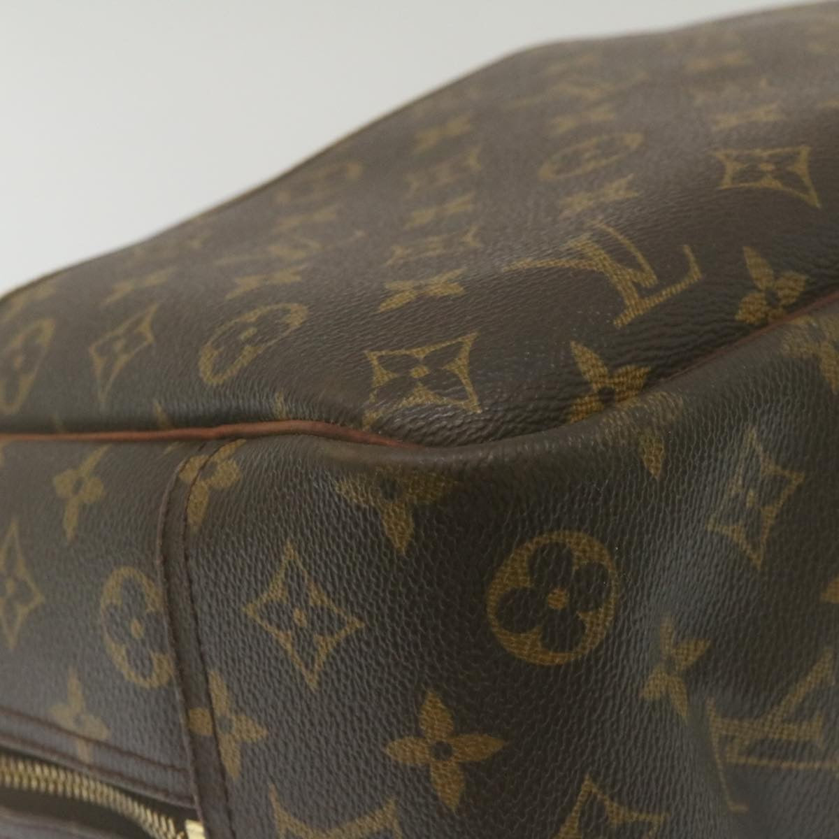 LOUIS VUITTON Monogram Deauville Hand Bag M47270 LV Auth rz136