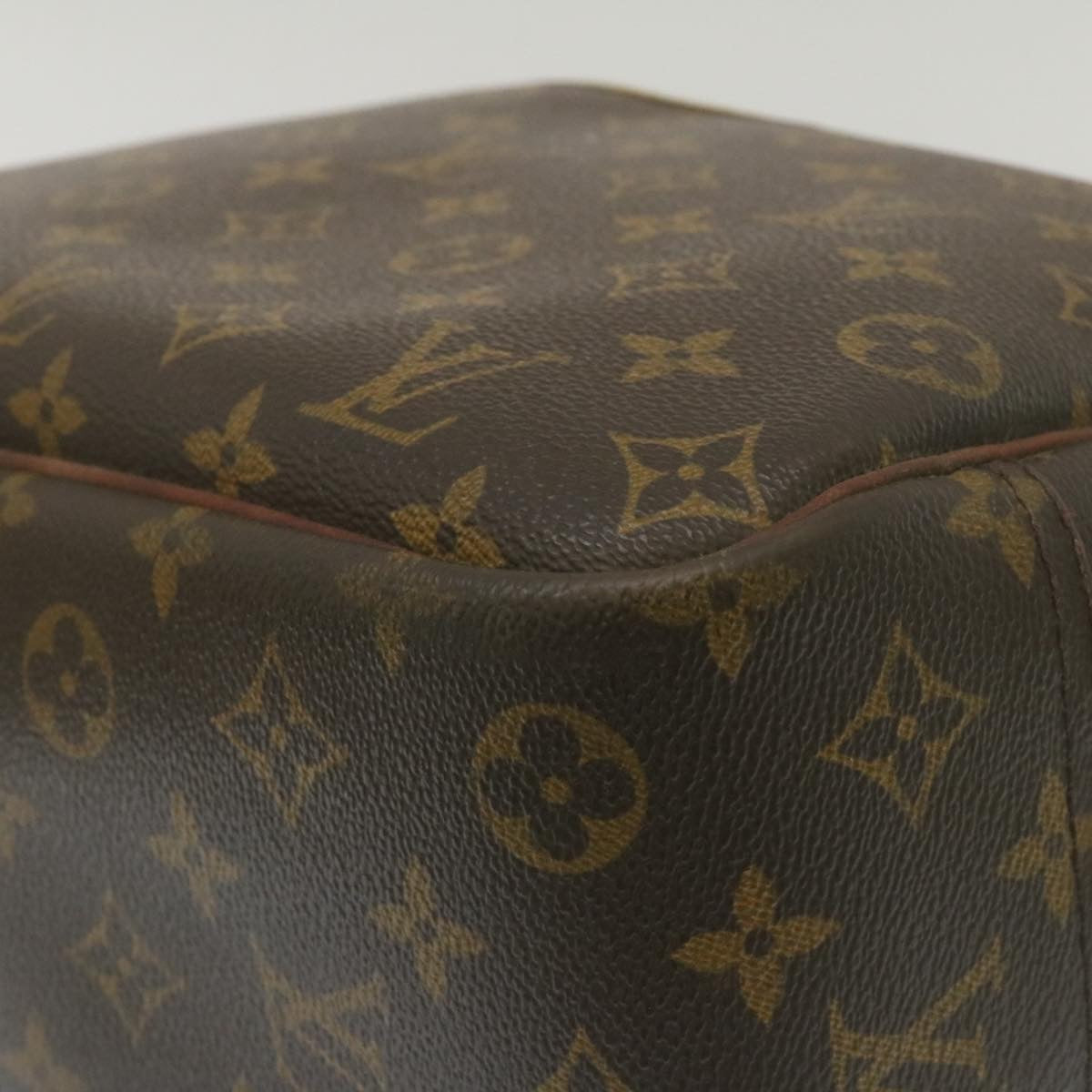 LOUIS VUITTON Monogram Deauville Hand Bag M47270 LV Auth rz136