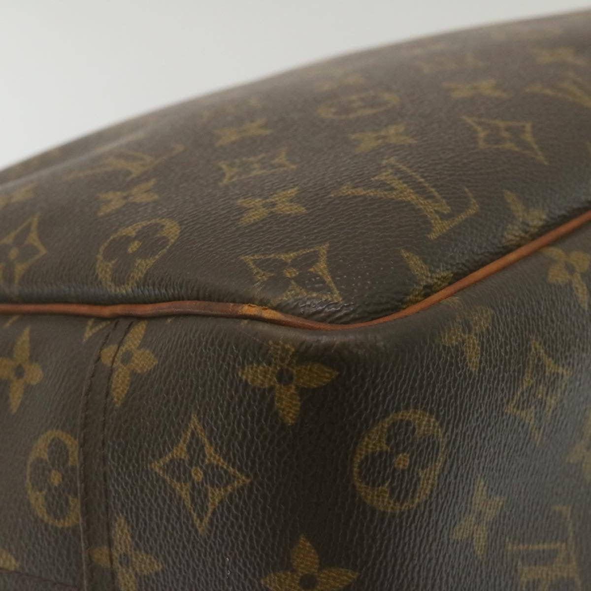 LOUIS VUITTON Monogram Deauville Hand Bag M47270 LV Auth rz136