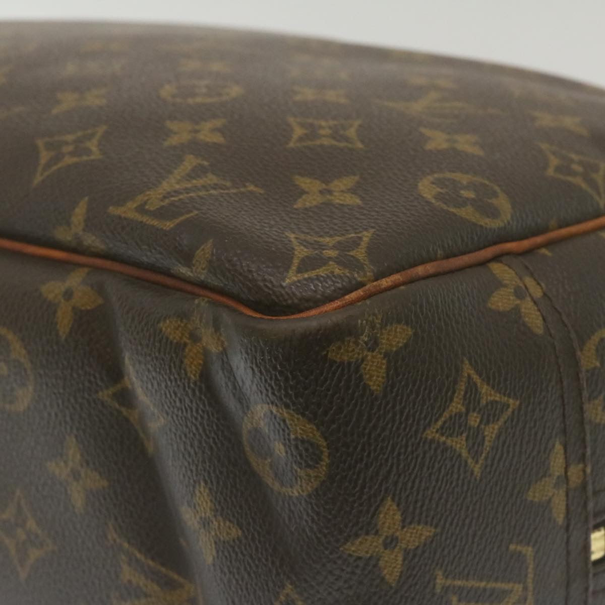 LOUIS VUITTON Monogram Deauville Hand Bag M47270 LV Auth rz136