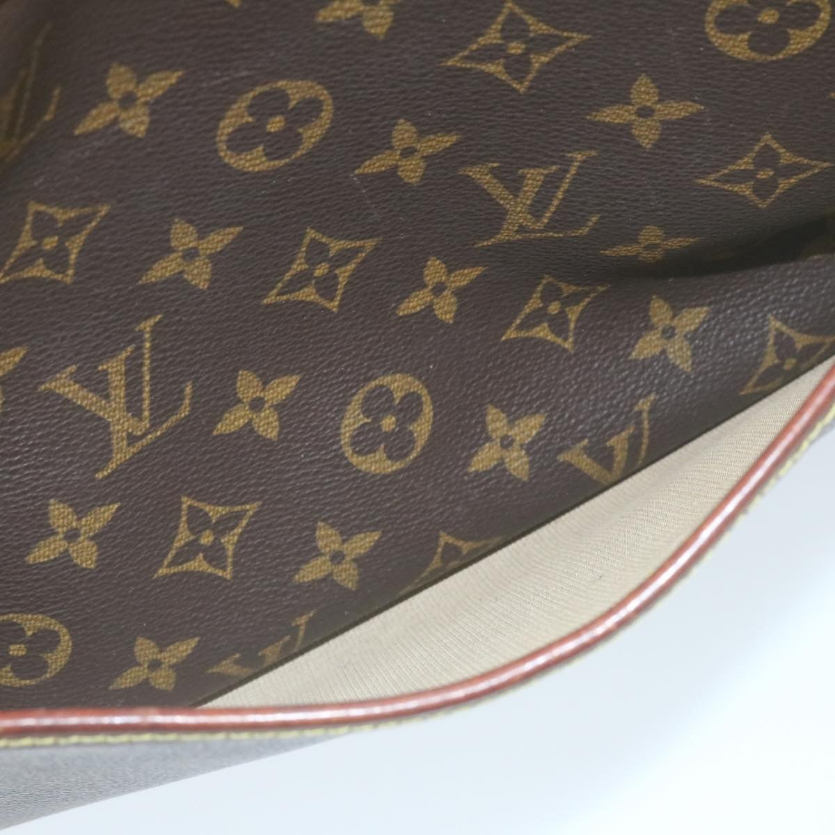 LOUIS VUITTON Monogram Deauville Hand Bag M47270 LV Auth rz136