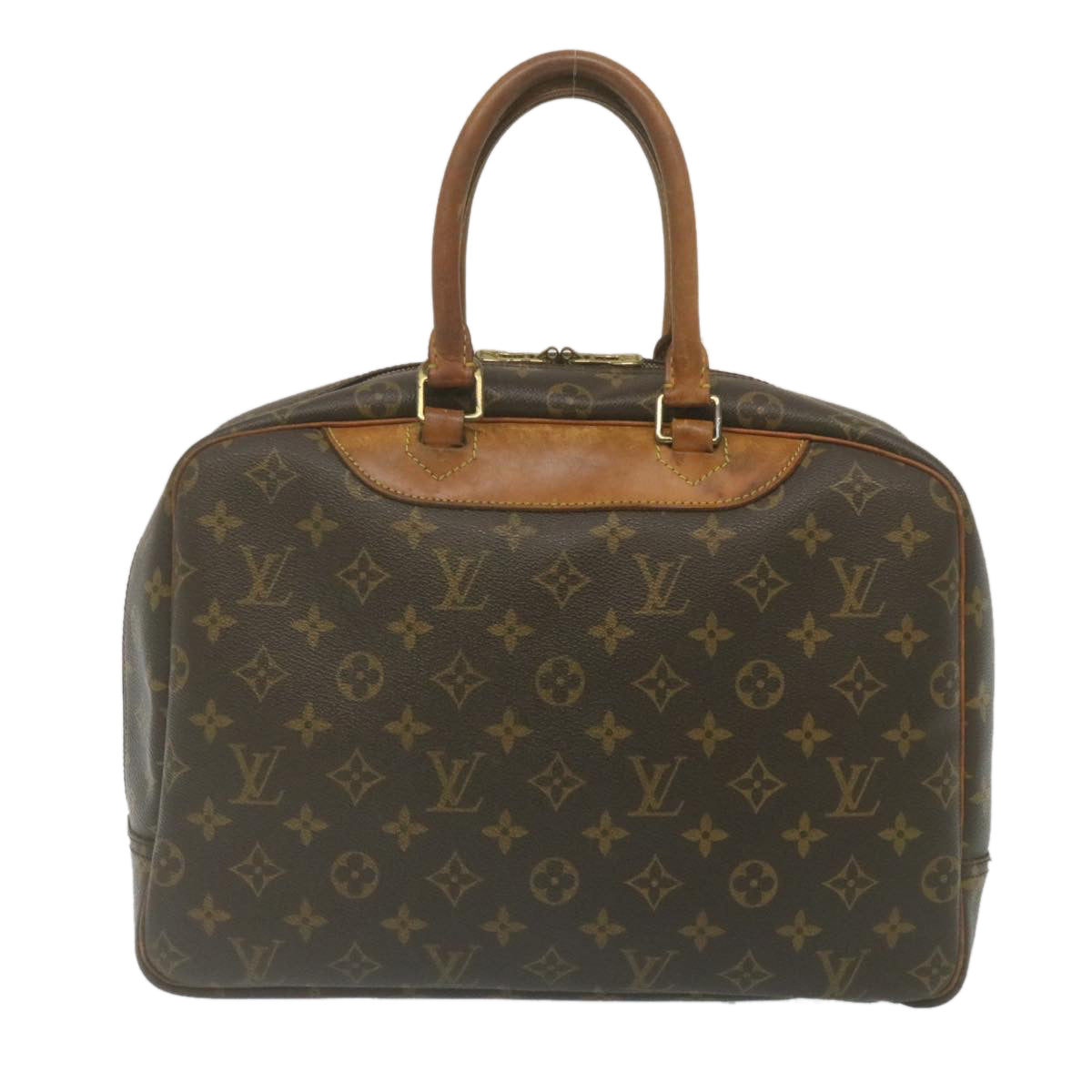 LOUIS VUITTON Monogram Deauville Hand Bag M47270 LV Auth rz136 - 0