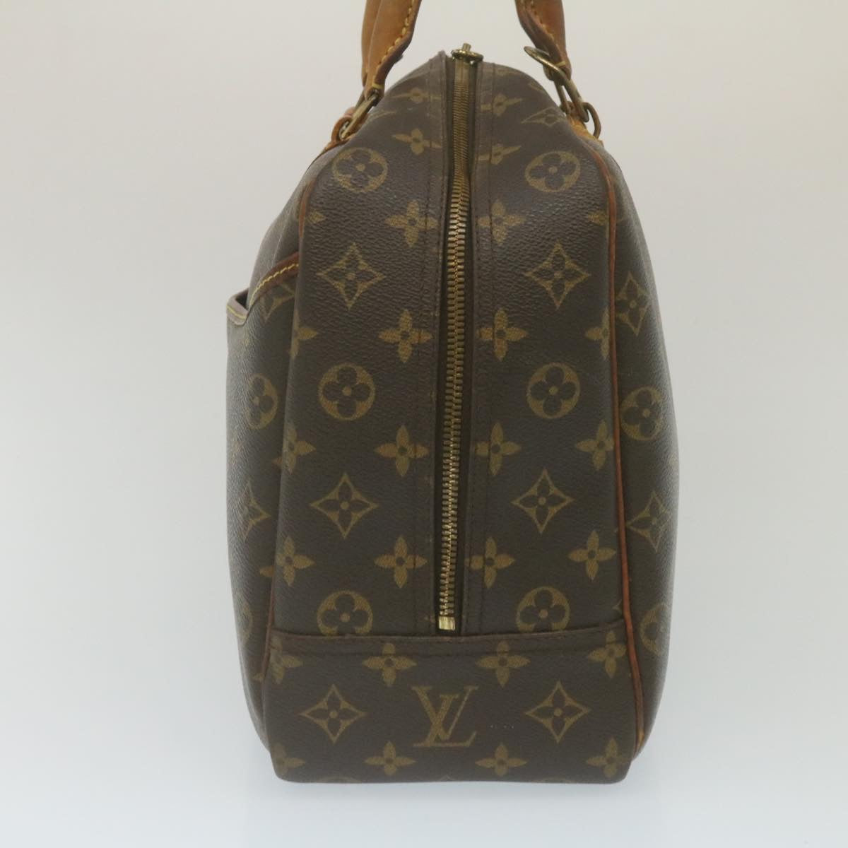 LOUIS VUITTON Monogram Deauville Hand Bag M47270 LV Auth rz136