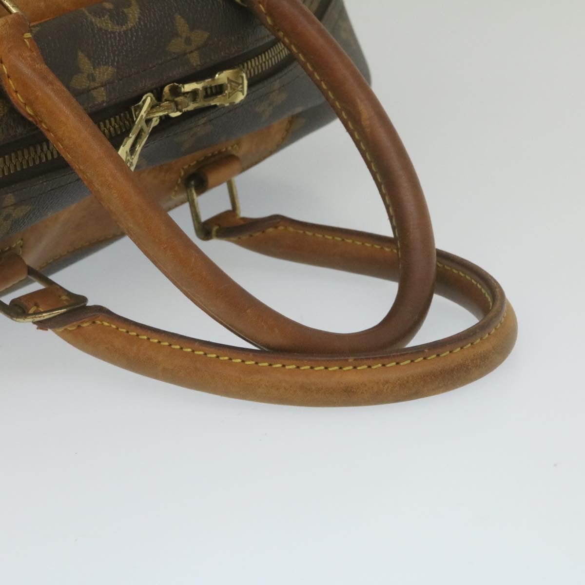 LOUIS VUITTON Monogram Deauville Hand Bag M47270 LV Auth rz136