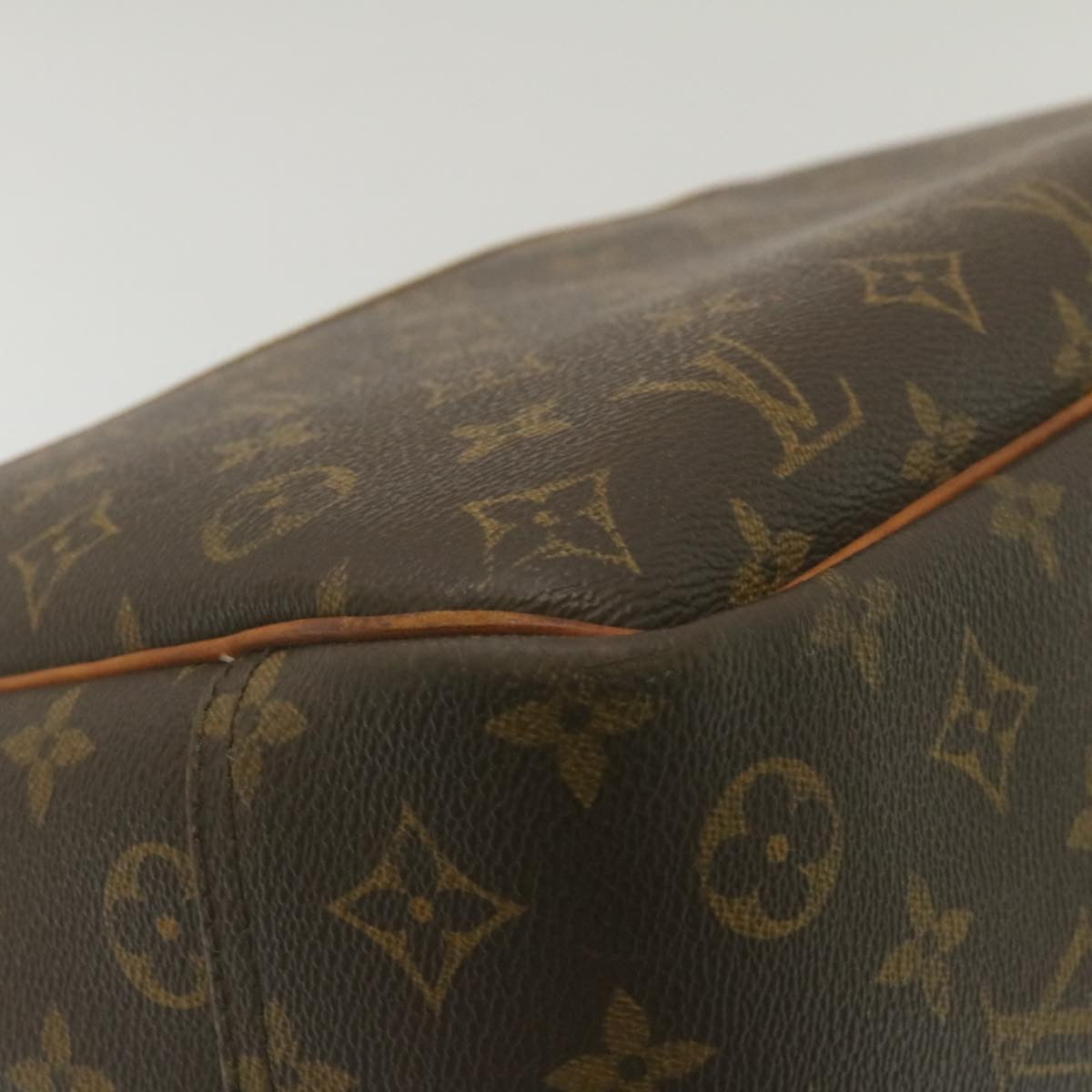 LOUIS VUITTON Monogram Deauville Hand Bag M47270 LV Auth rz137