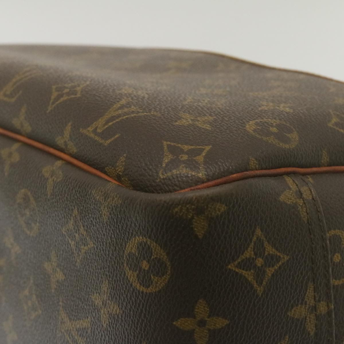 LOUIS VUITTON Monogram Deauville Hand Bag M47270 LV Auth rz137