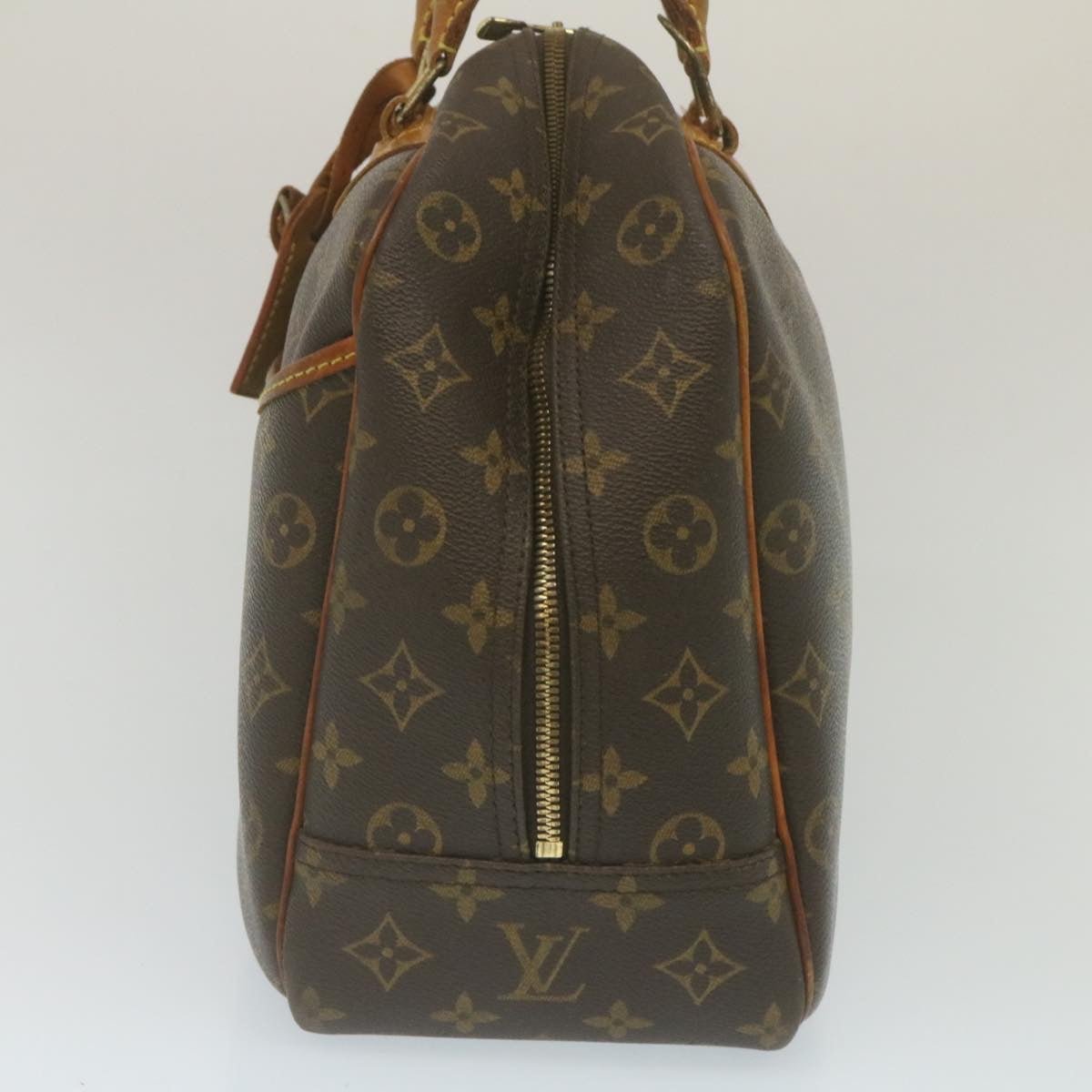 LOUIS VUITTON Monogram Deauville Hand Bag M47270 LV Auth rz137