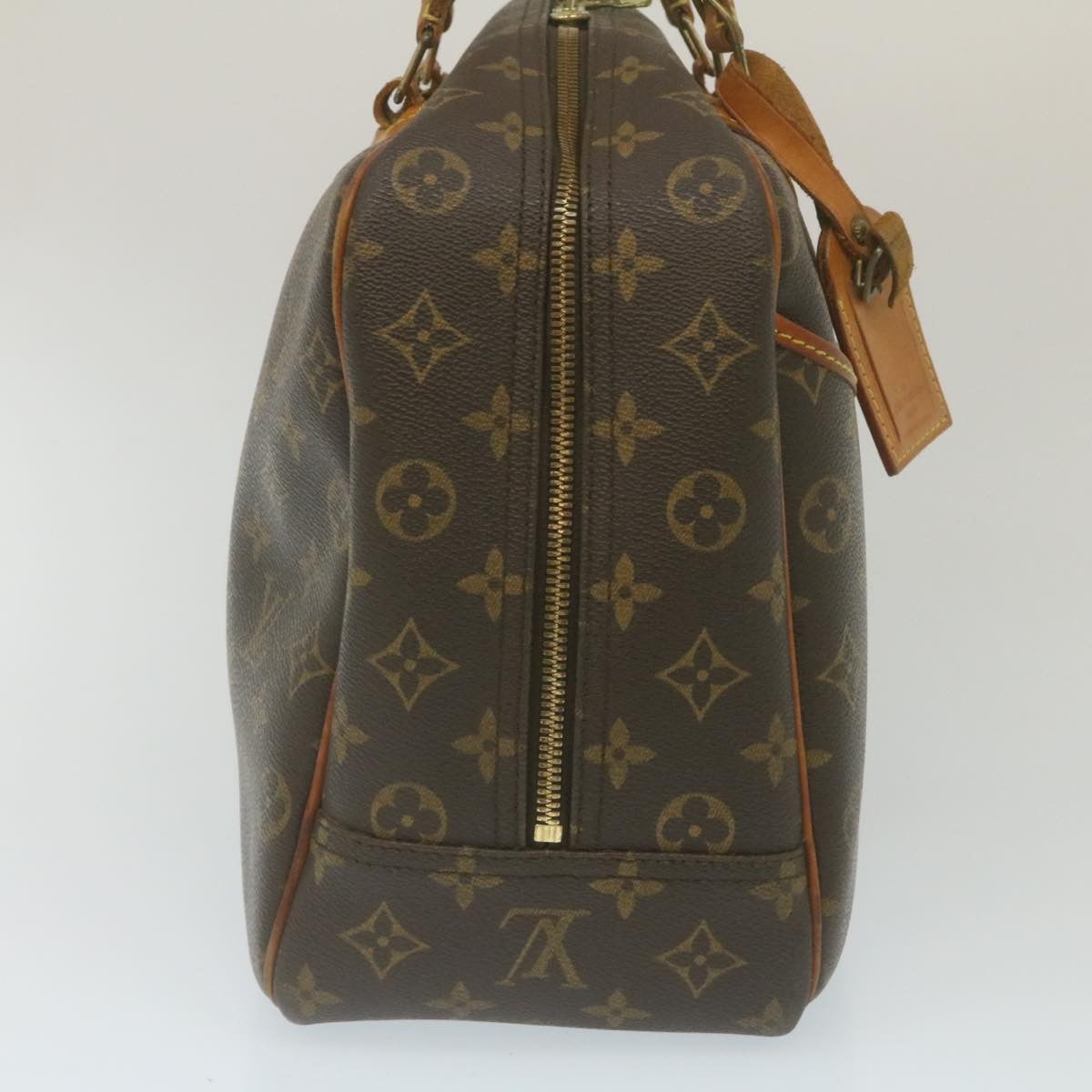 LOUIS VUITTON Monogram Deauville Hand Bag M47270 LV Auth rz137