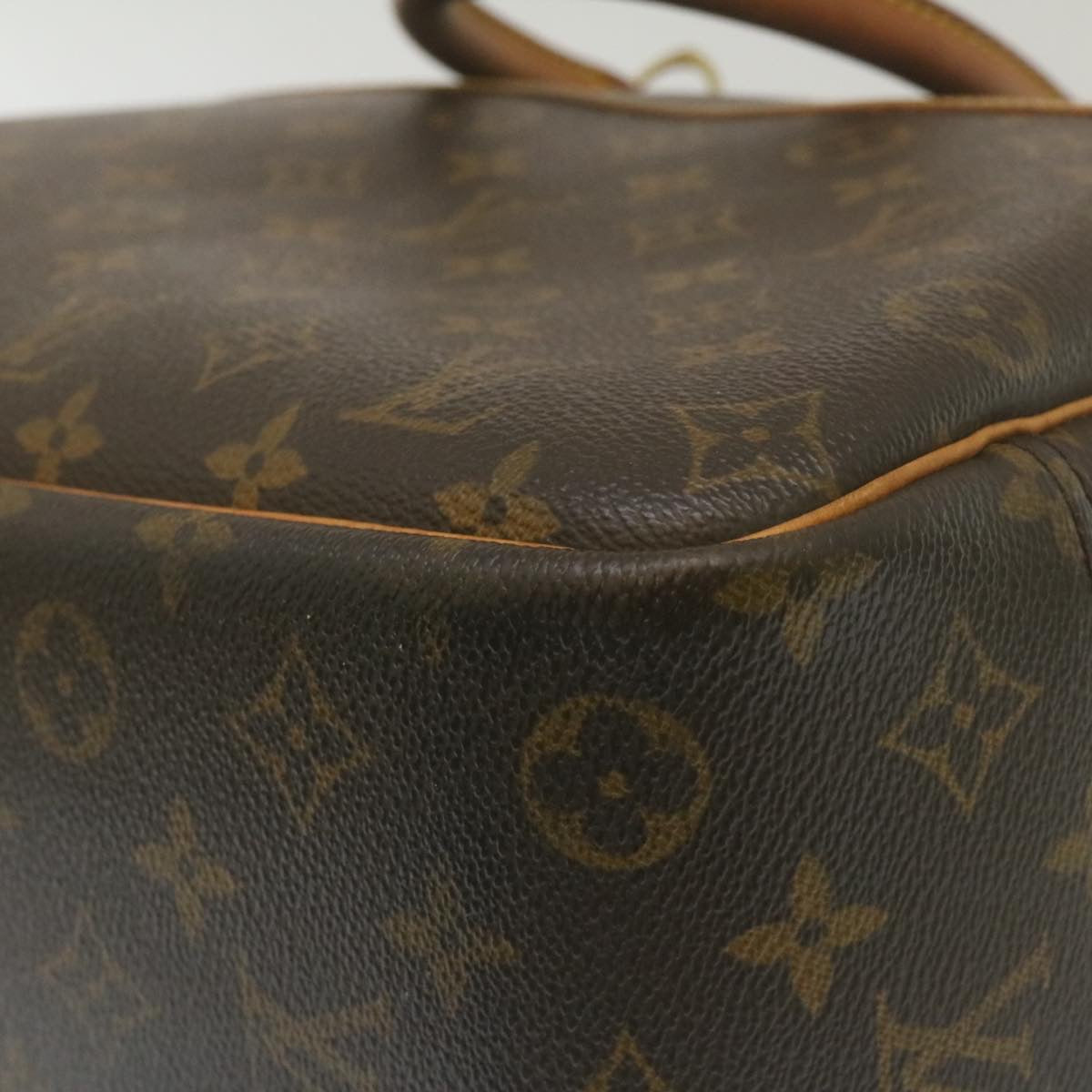 LOUIS VUITTON Monogram Deauville Hand Bag M47270 LV Auth rz138