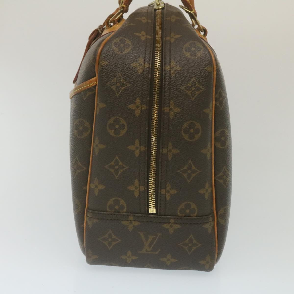 LOUIS VUITTON Monogram Deauville Hand Bag M47270 LV Auth rz138