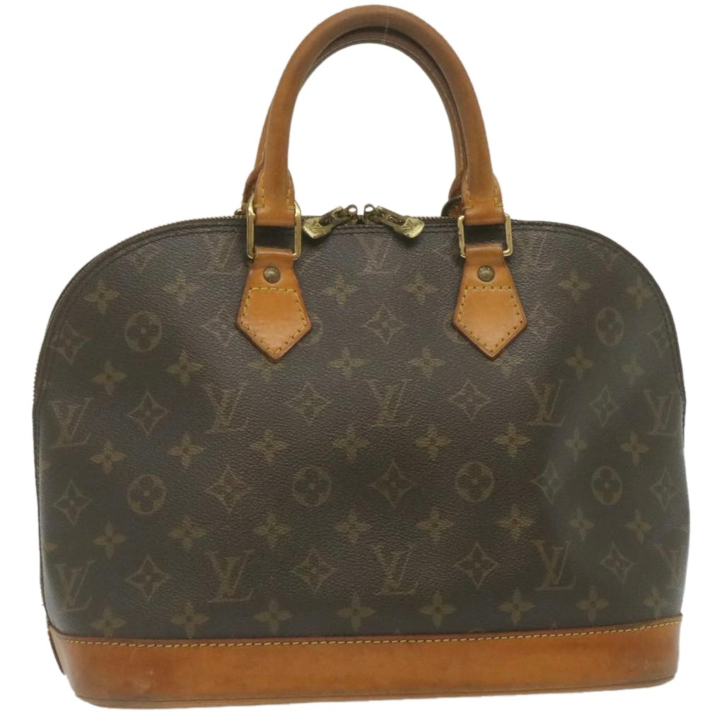 LOUIS VUITTON Monogram Alma Hand Bag M51130 LV Auth rz148