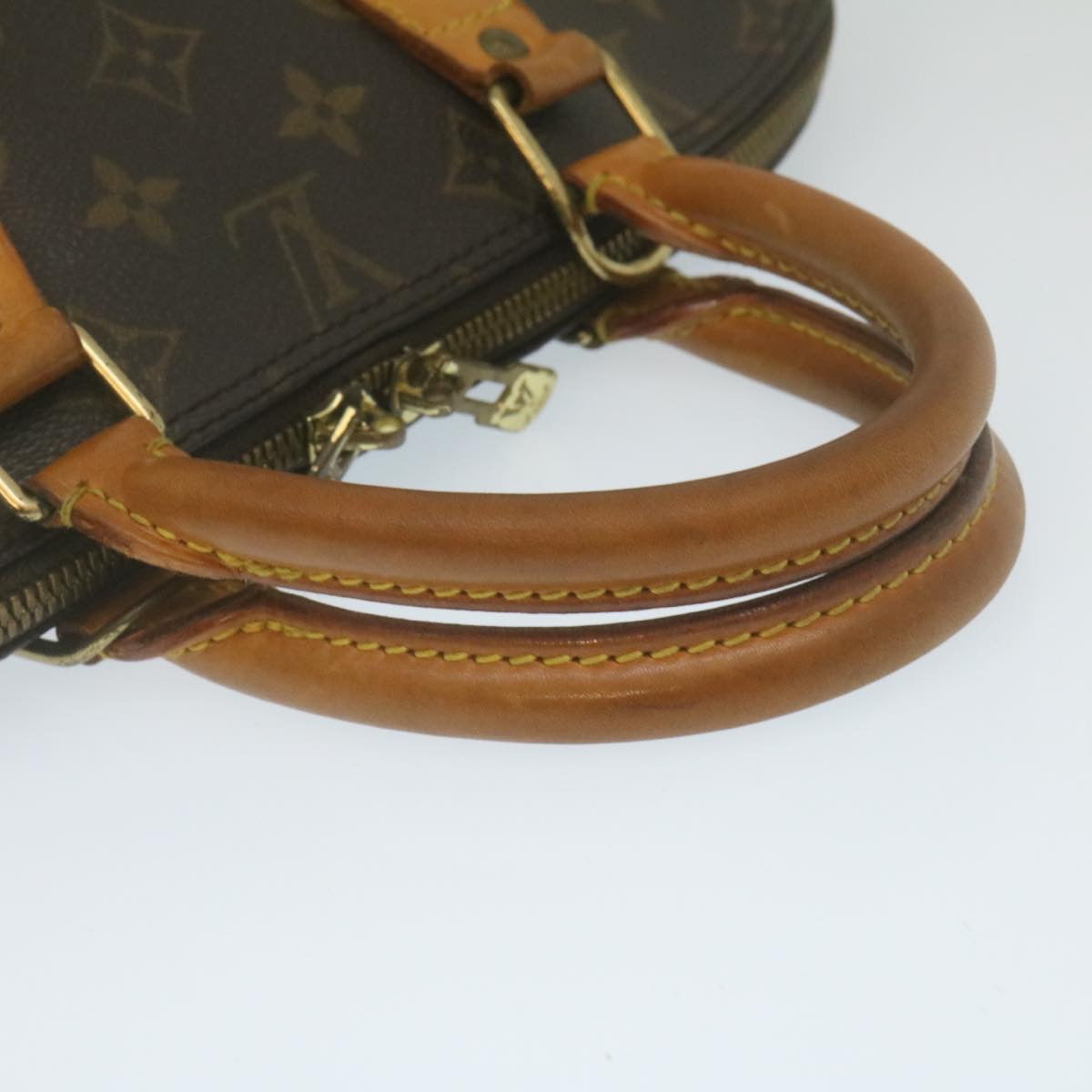 LOUIS VUITTON Monogram Alma Hand Bag M51130 LV Auth rz148