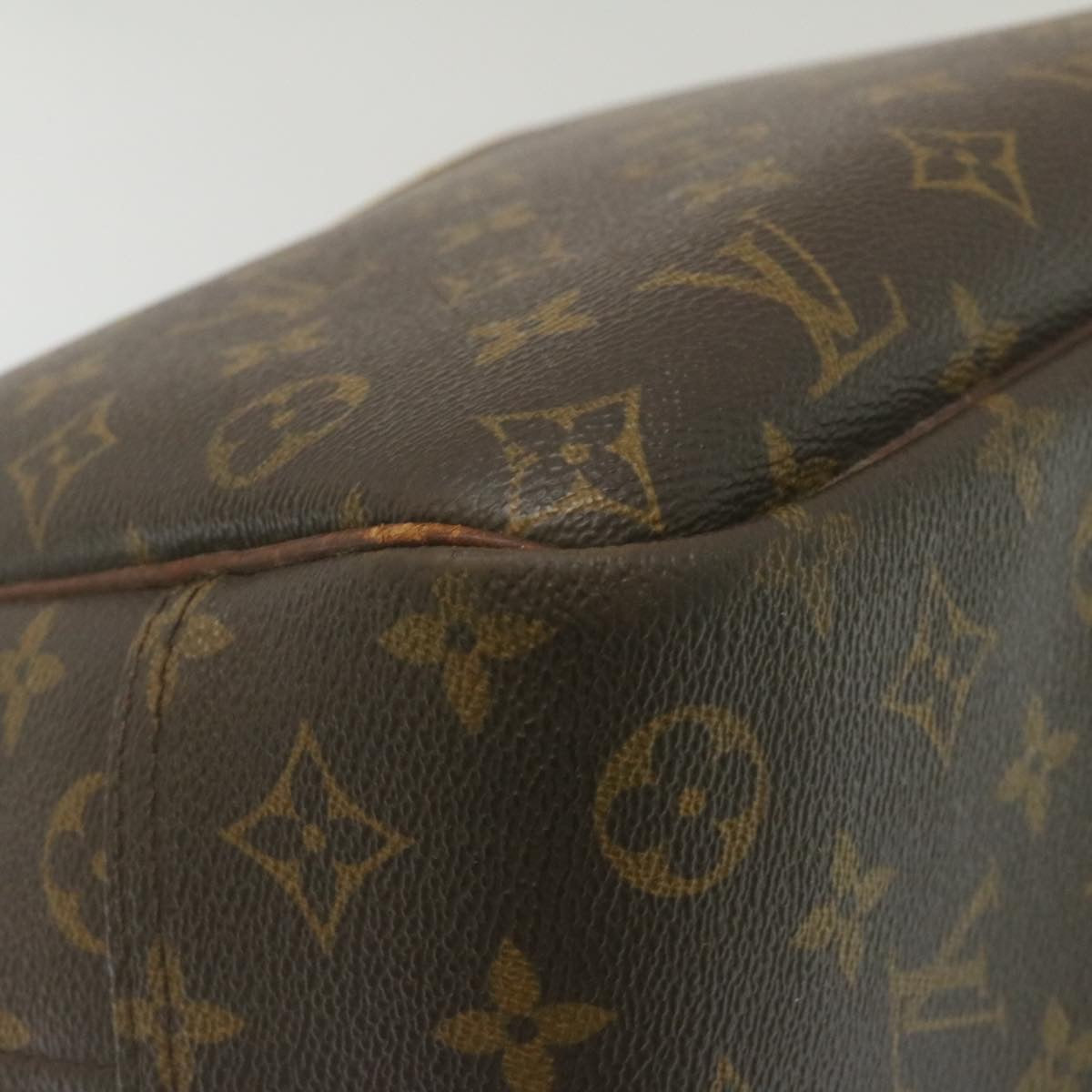 LOUIS VUITTON Monogram Deauville Hand Bag M47270 LV Auth rz159