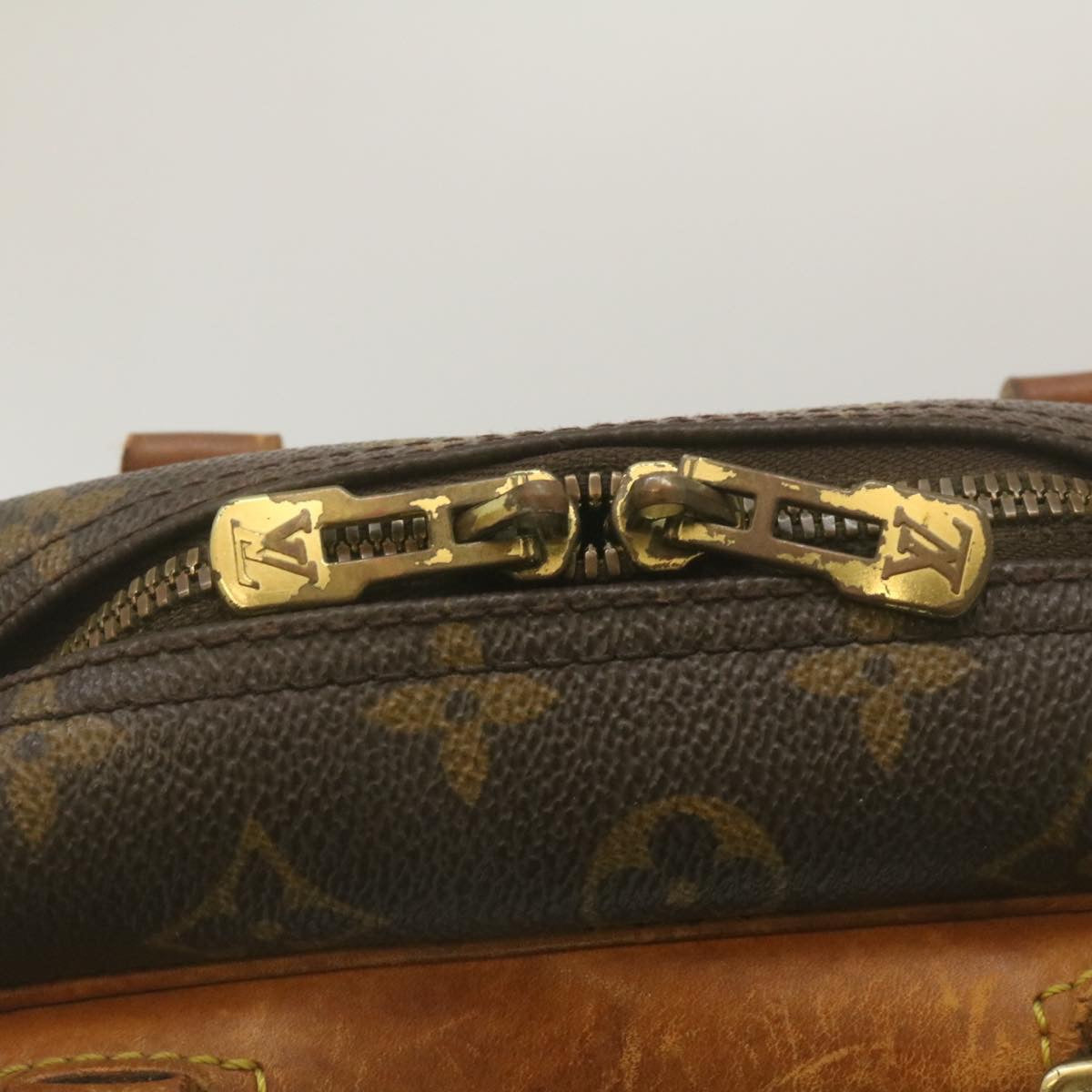 LOUIS VUITTON Monogram Deauville Hand Bag M47270 LV Auth rz159