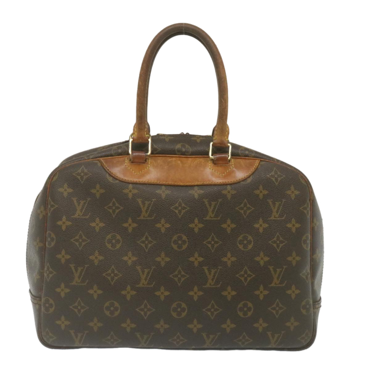 LOUIS VUITTON Monogram Deauville Hand Bag M47270 LV Auth rz159 - 0