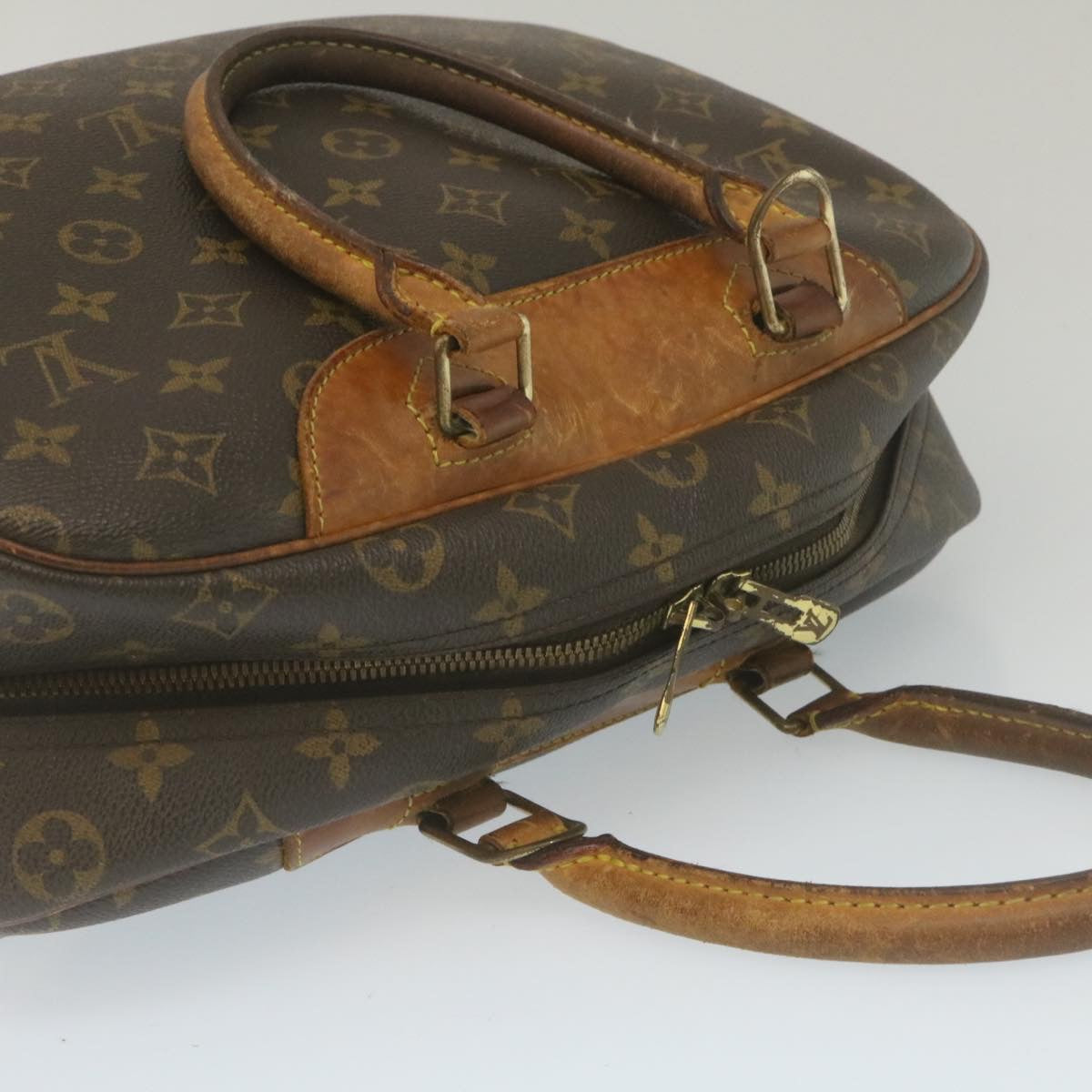 LOUIS VUITTON Monogram Deauville Hand Bag M47270 LV Auth rz159