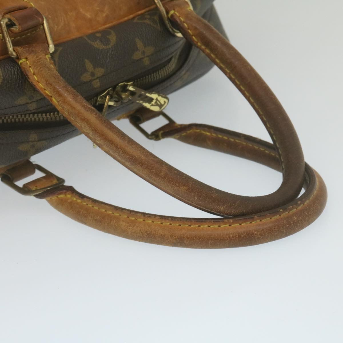 LOUIS VUITTON Monogram Deauville Hand Bag M47270 LV Auth rz159