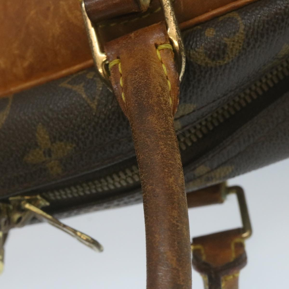 LOUIS VUITTON Monogram Deauville Hand Bag M47270 LV Auth rz159