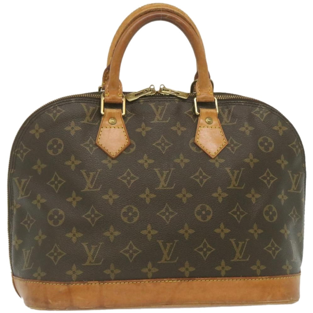 LOUIS VUITTON Monogram Alma Hand Bag M51130 LV Auth rz161