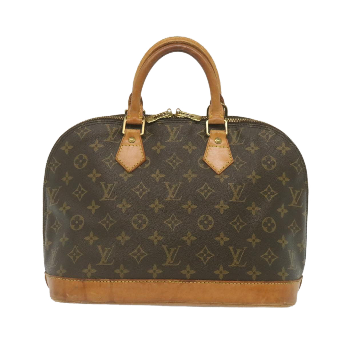 LOUIS VUITTON Monogram Alma Hand Bag M51130 LV Auth rz161