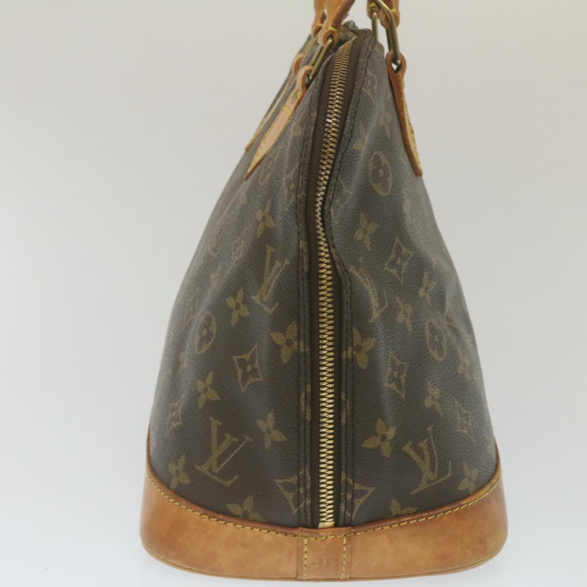 LOUIS VUITTON Monogram Alma Hand Bag M51130 LV Auth rz161