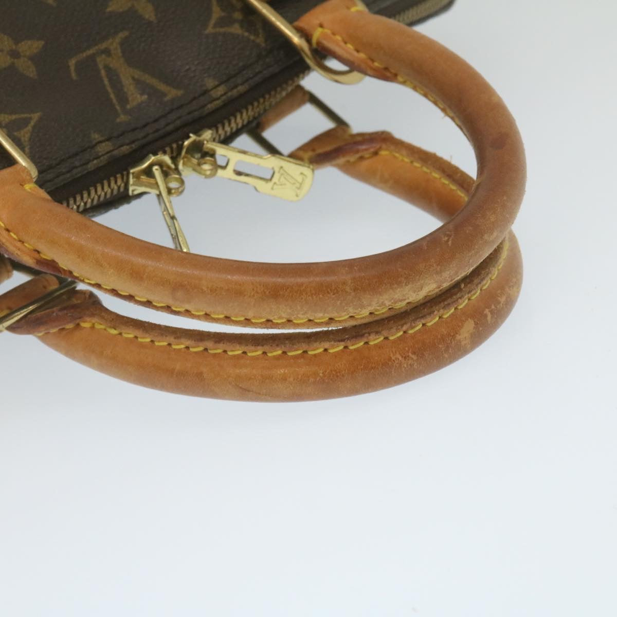 LOUIS VUITTON Monogram Alma Hand Bag M51130 LV Auth rz161