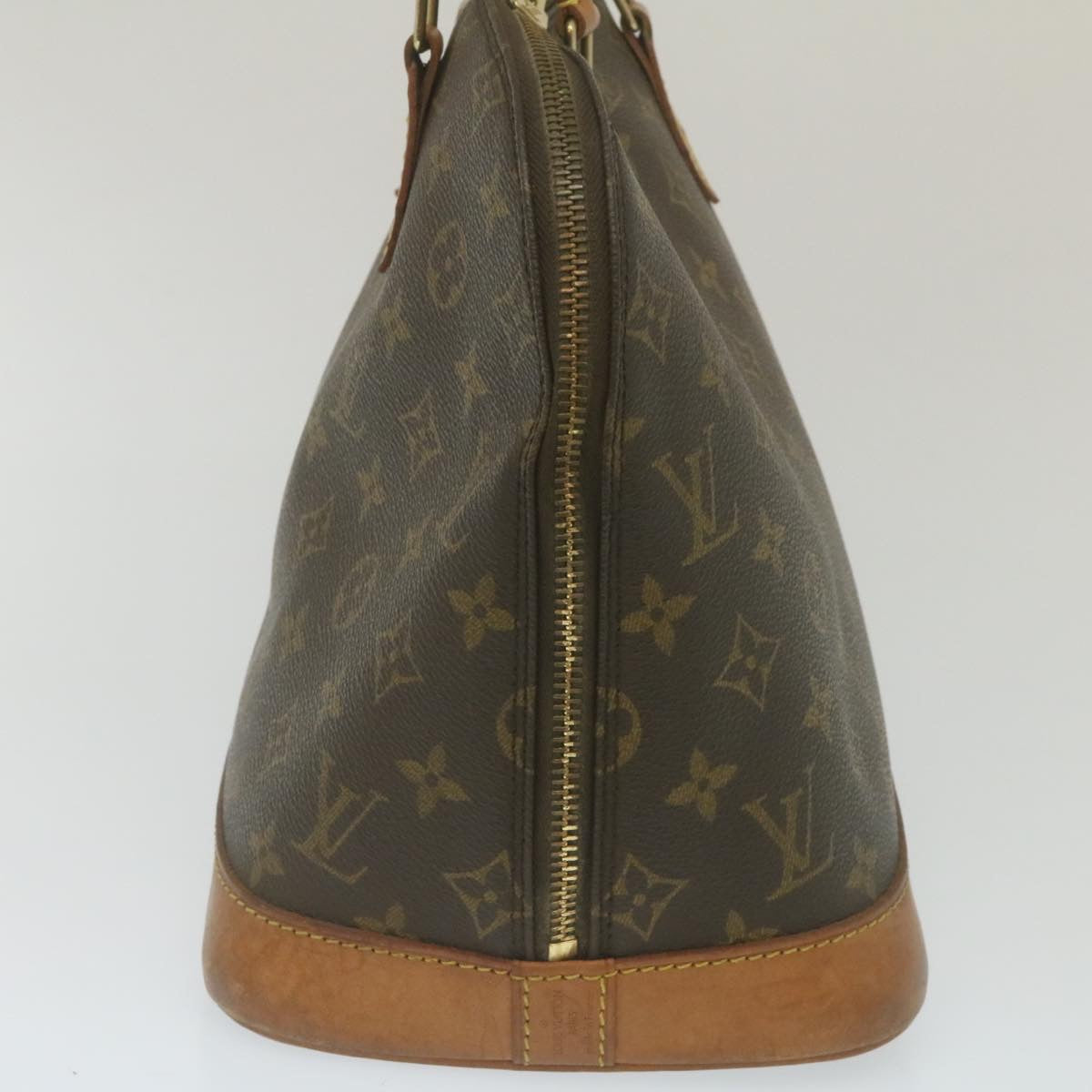 LOUIS VUITTON Monogram Alma Hand Bag M51130 LV Auth rz167