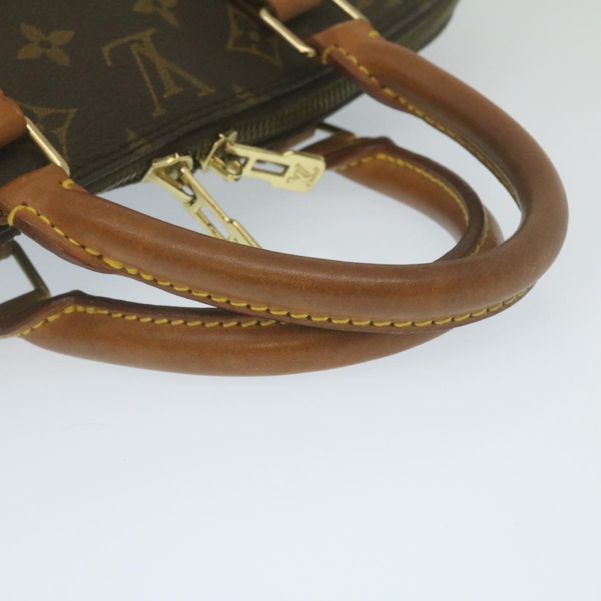 LOUIS VUITTON Monogram Alma Hand Bag M51130 LV Auth rz167