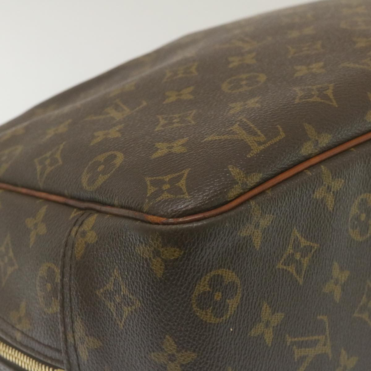 LOUIS VUITTON Monogram Deauville Hand Bag M47270 LV Auth rz174