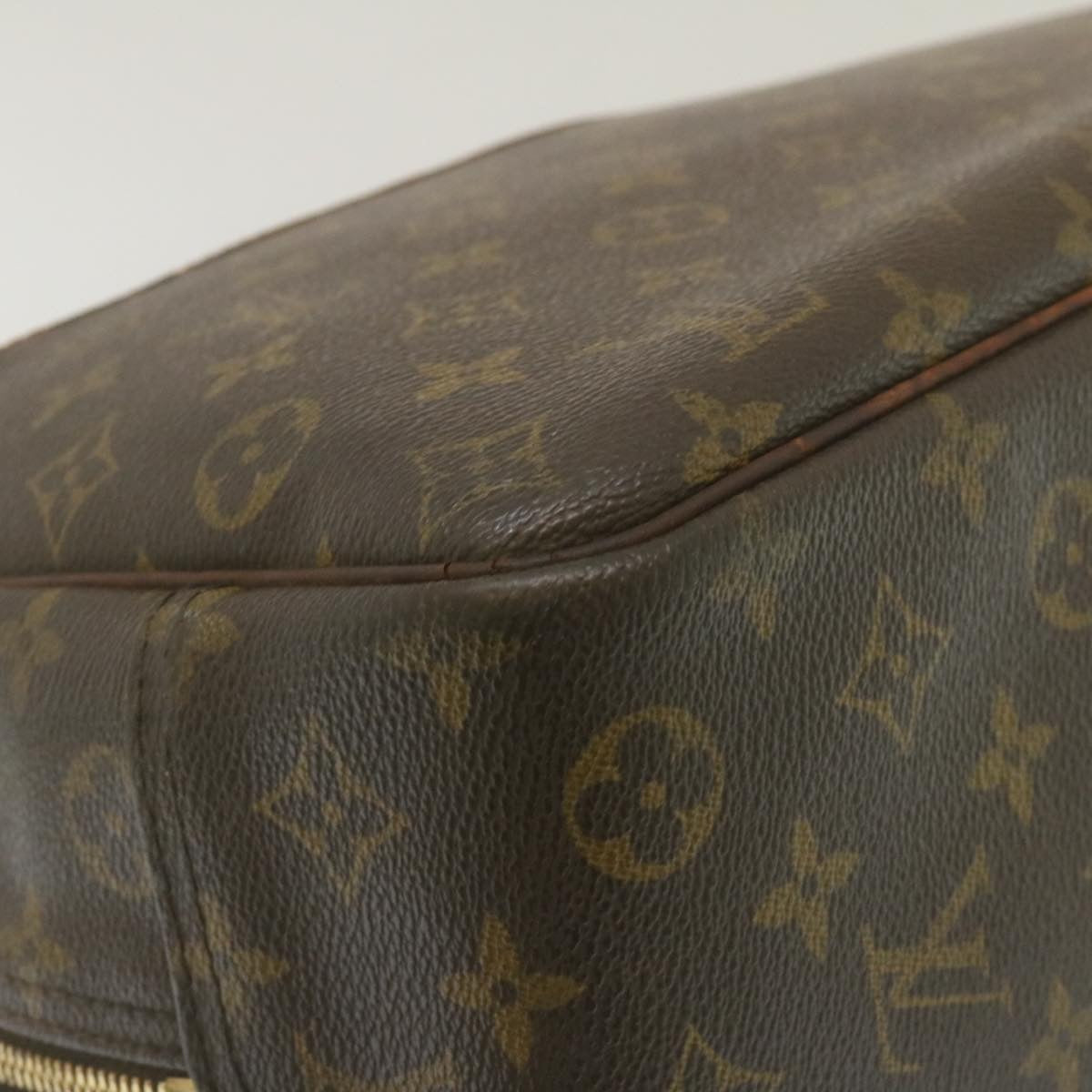 LOUIS VUITTON Monogram Deauville Hand Bag M47270 LV Auth rz174