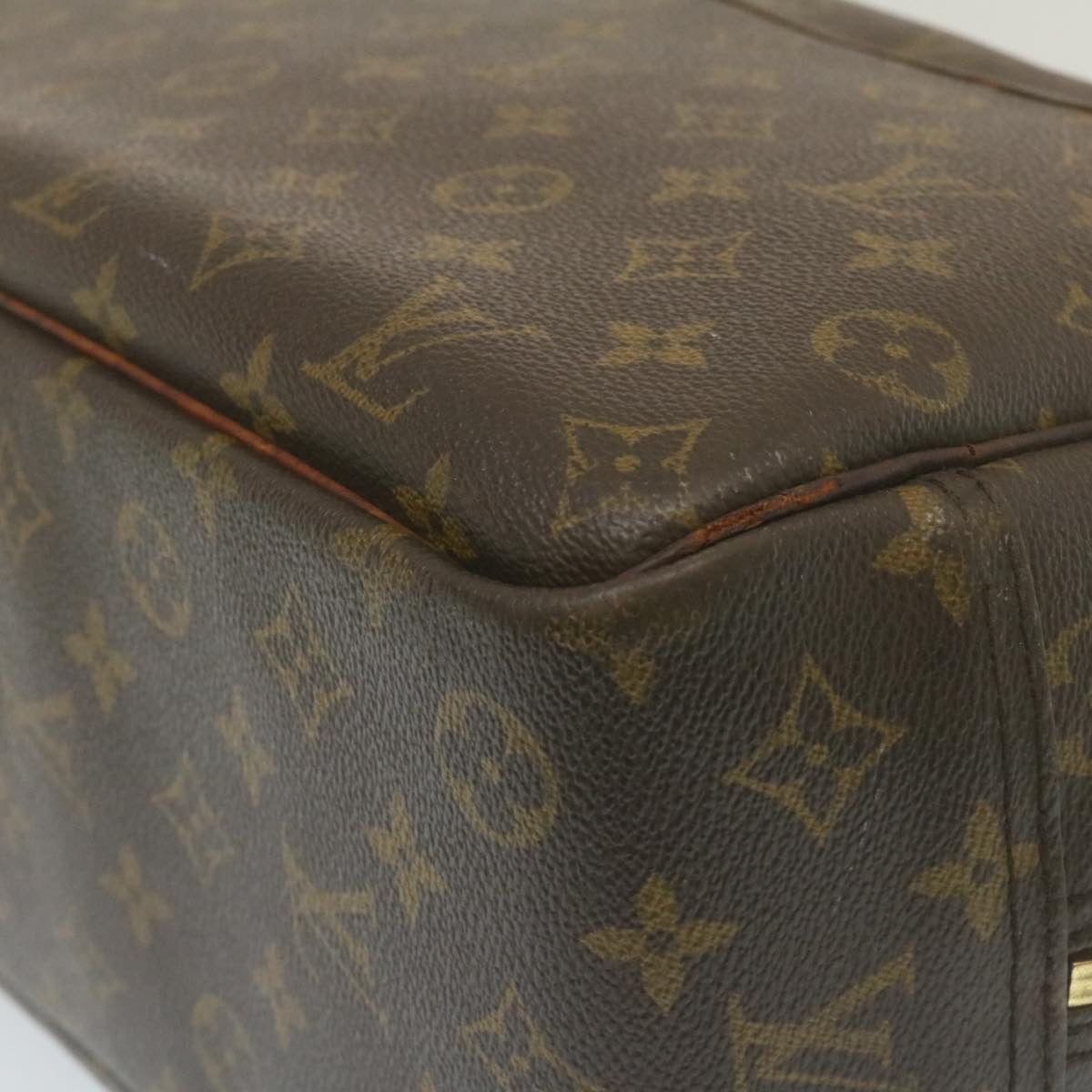 LOUIS VUITTON Monogram Deauville Hand Bag M47270 LV Auth rz174