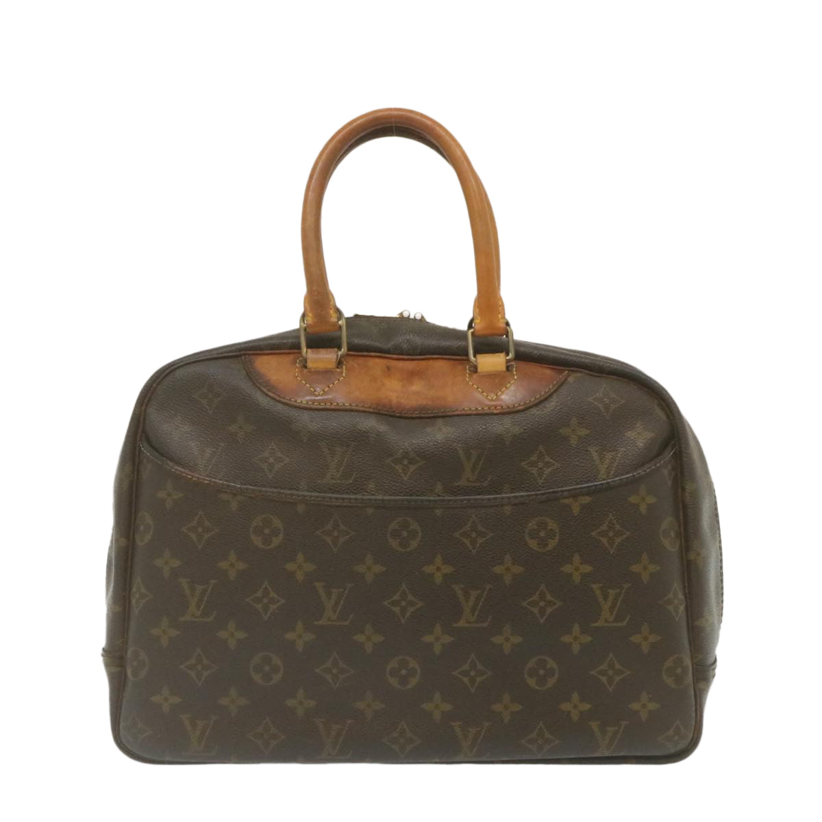 LOUIS VUITTON Monogram Deauville Hand Bag M47270 LV Auth rz174