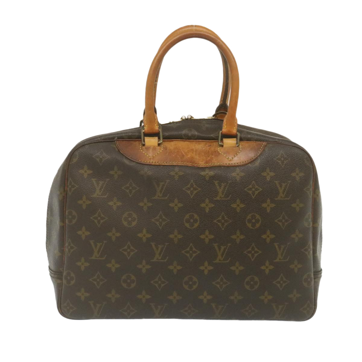 LOUIS VUITTON Monogram Deauville Hand Bag M47270 LV Auth rz174