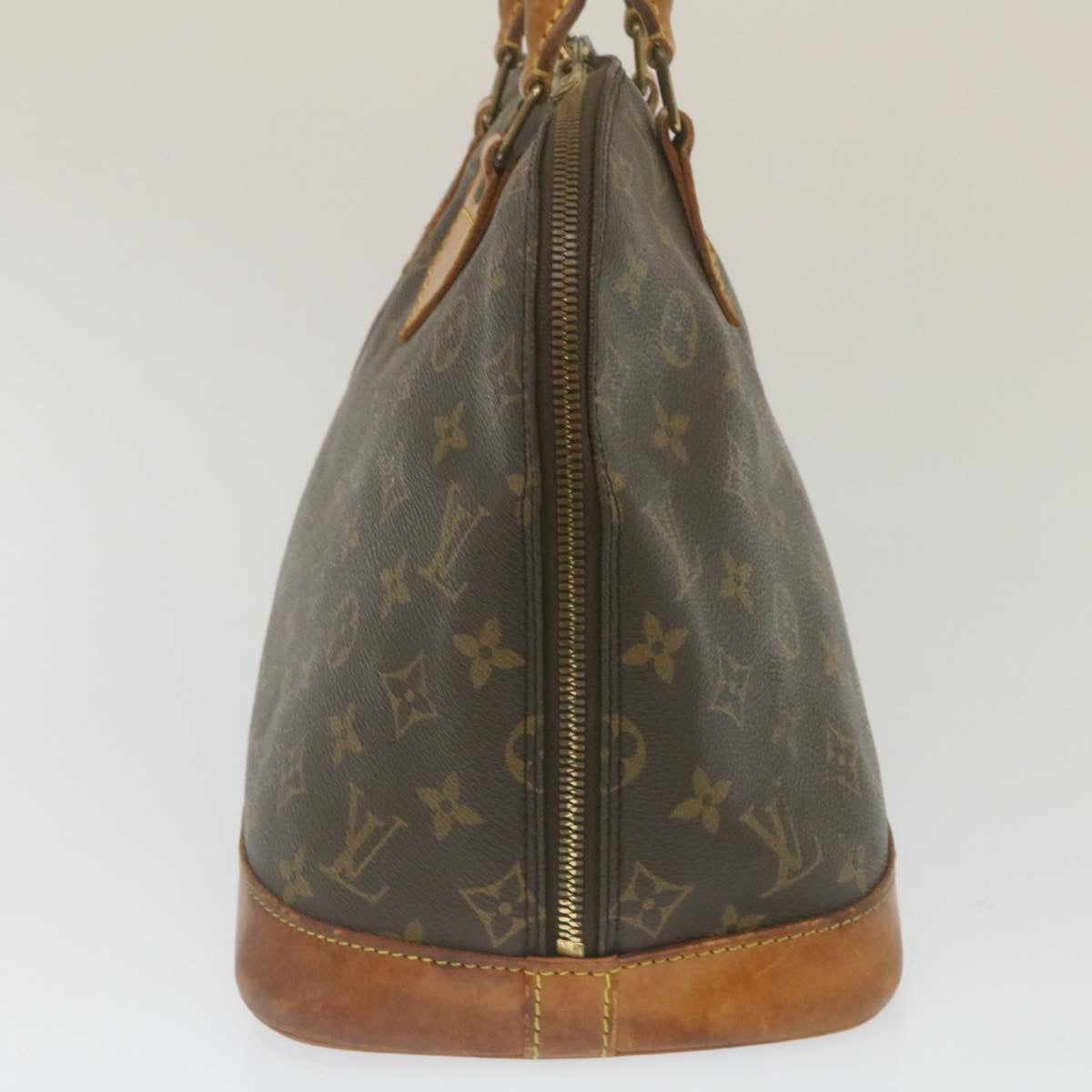 LOUIS VUITTON Monogram Alma Hand Bag M51130 LV Auth rz175