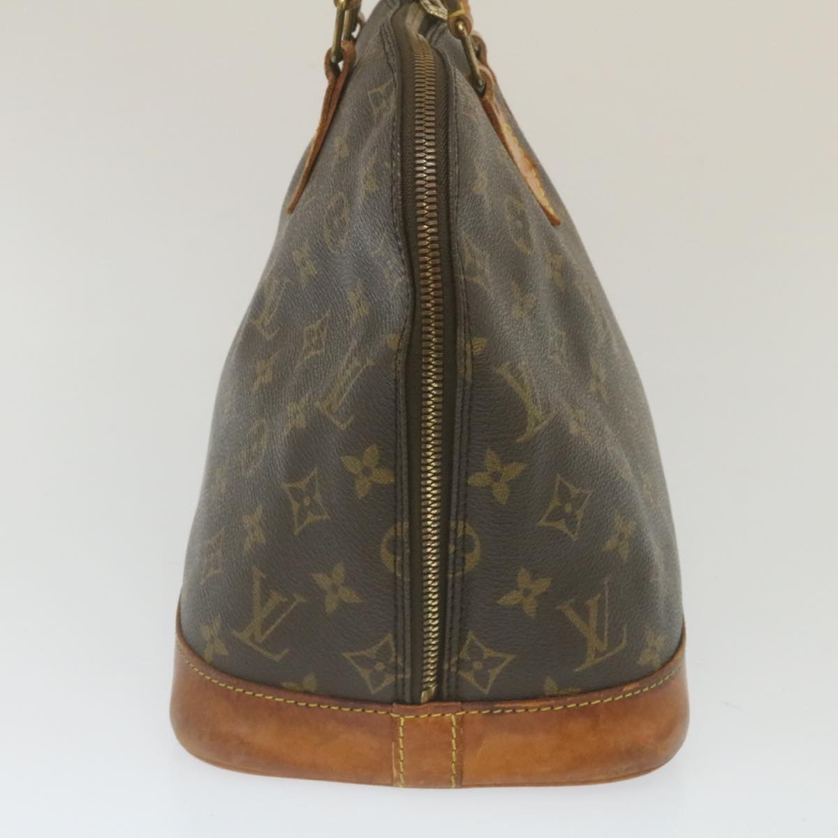 LOUIS VUITTON Monogram Alma Hand Bag M51130 LV Auth rz175