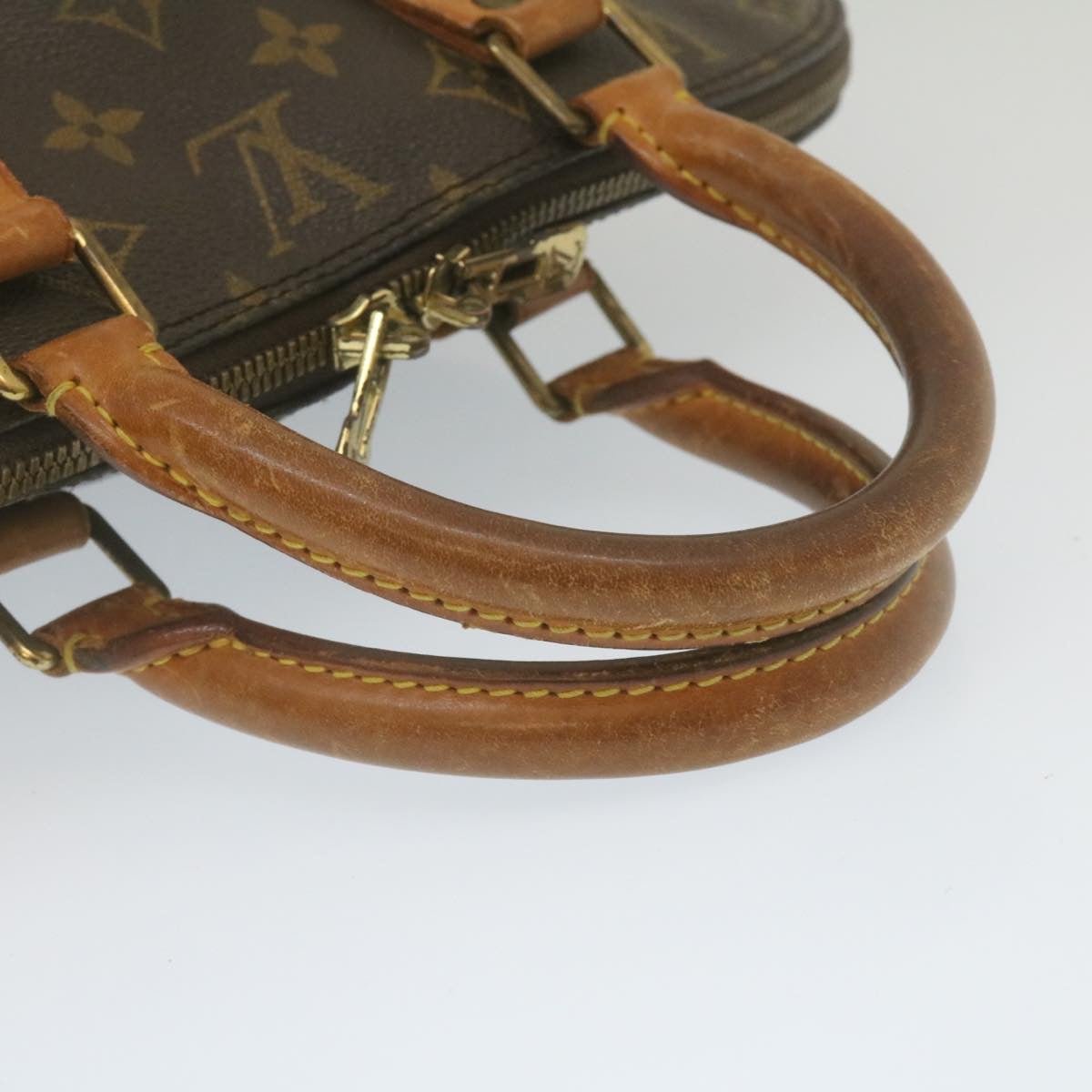 LOUIS VUITTON Monogram Alma Hand Bag M51130 LV Auth rz175