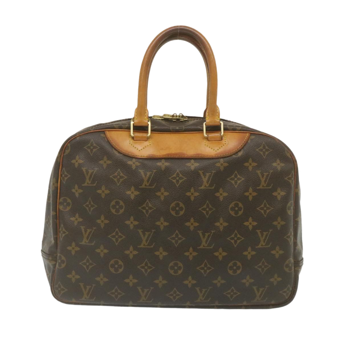 LOUIS VUITTON Monogram Deauville Hand Bag M47270 LV Auth rz182 - 0