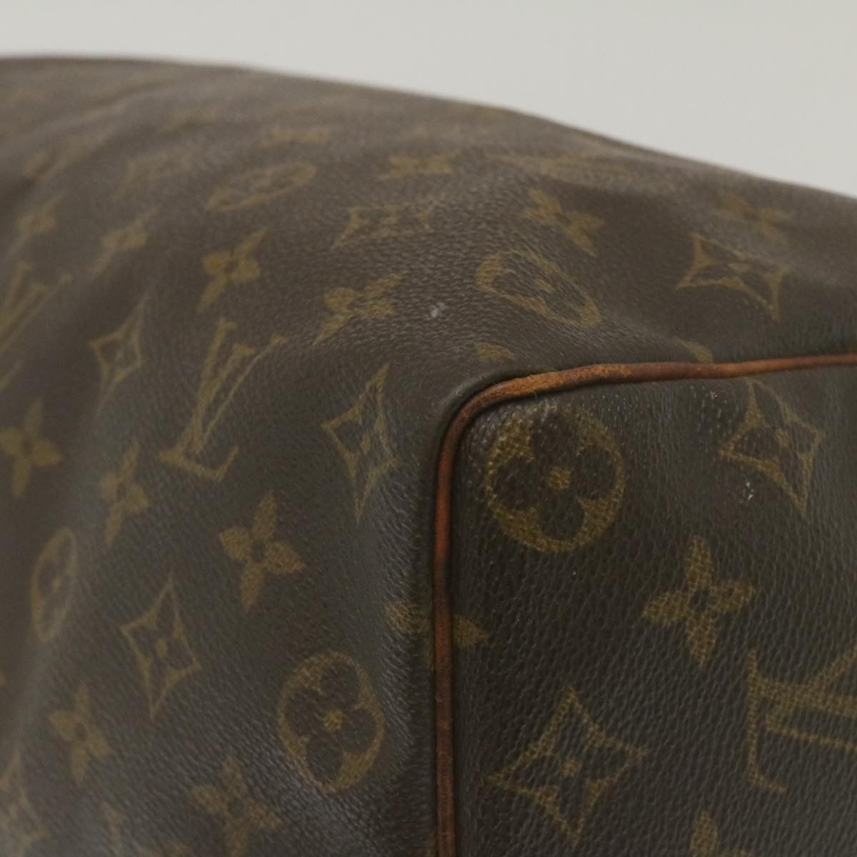 LOUIS VUITTON Monogram Speedy 35 Hand Bag M41524 LV Auth rz185