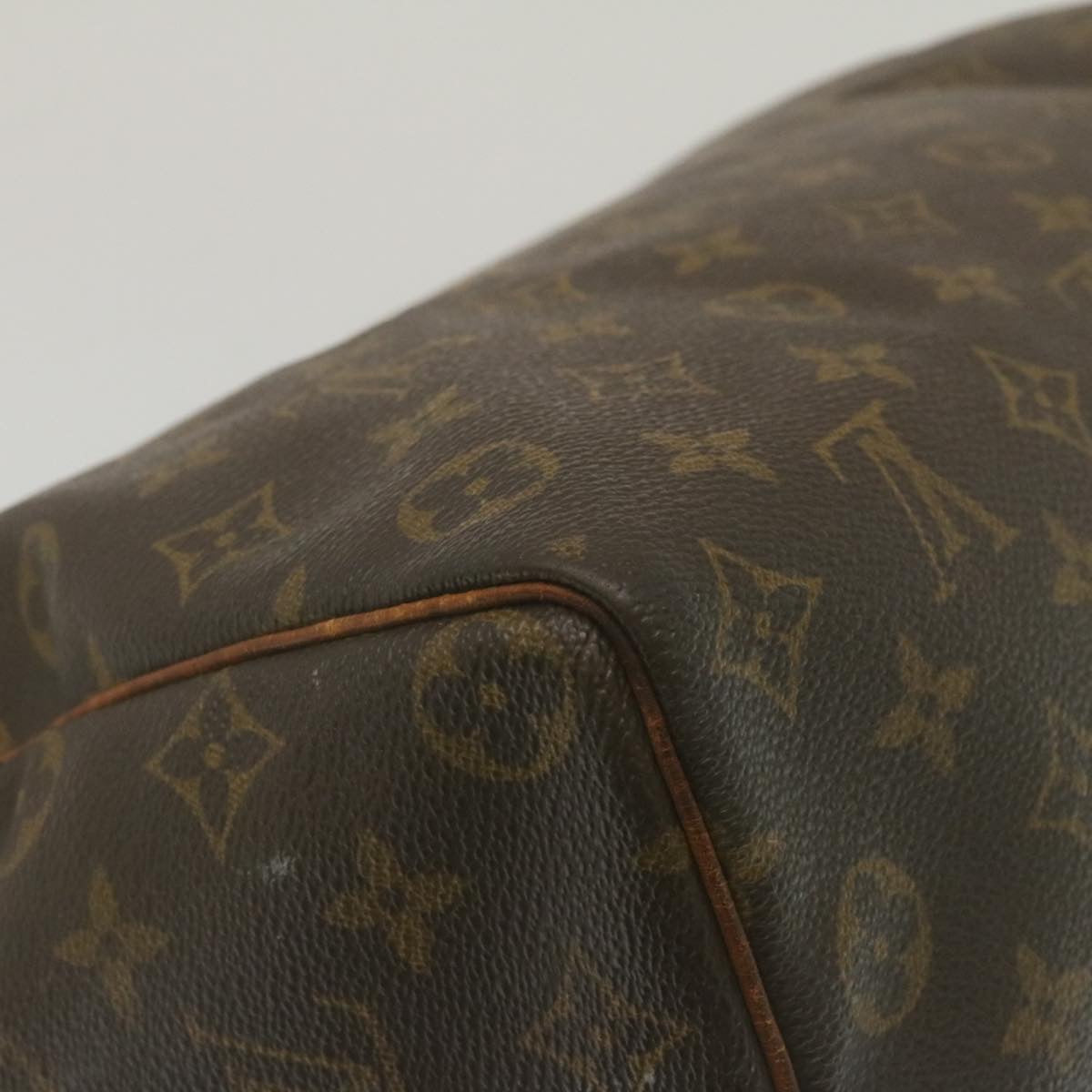 LOUIS VUITTON Monogram Speedy 35 Hand Bag M41524 LV Auth rz185