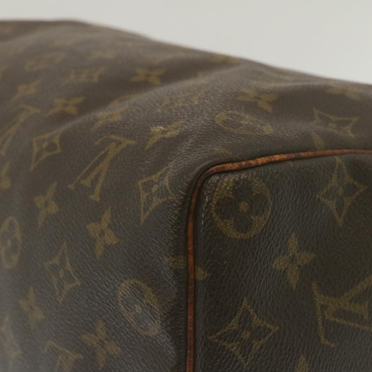 LOUIS VUITTON Monogram Speedy 35 Hand Bag M41524 LV Auth rz185