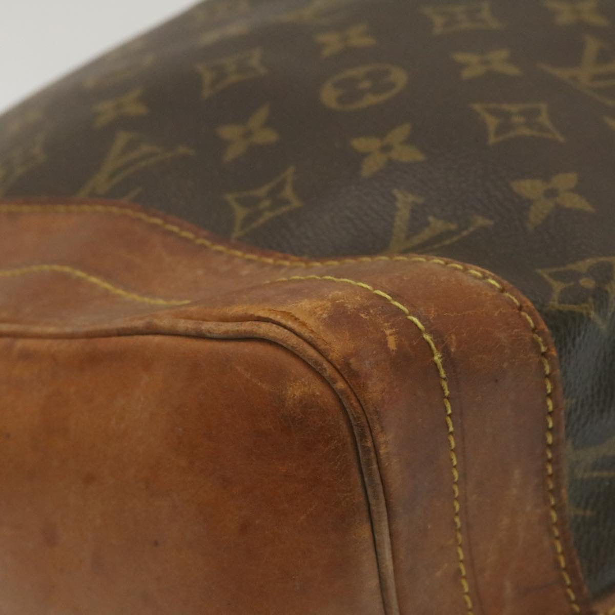 LOUIS VUITTON Monogram Noe Shoulder Bag M42224 LV Auth rz195