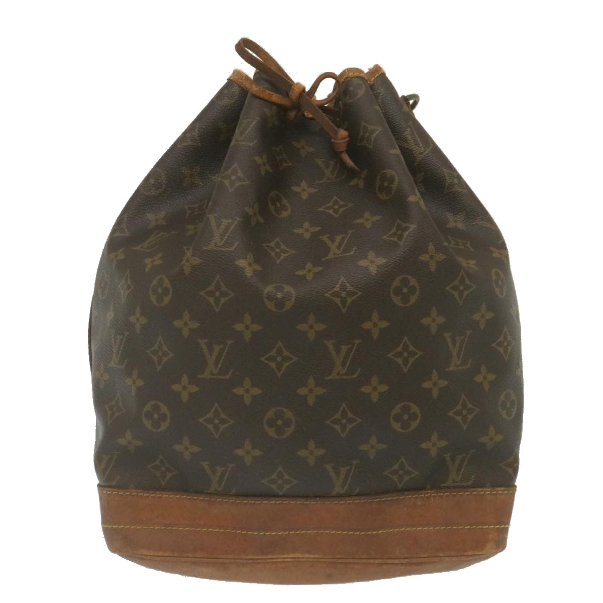 LOUIS VUITTON Monogram Noe Shoulder Bag M42224 LV Auth rz195