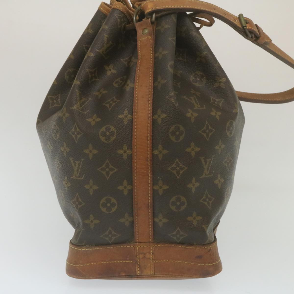 LOUIS VUITTON Monogram Noe Shoulder Bag M42224 LV Auth rz195