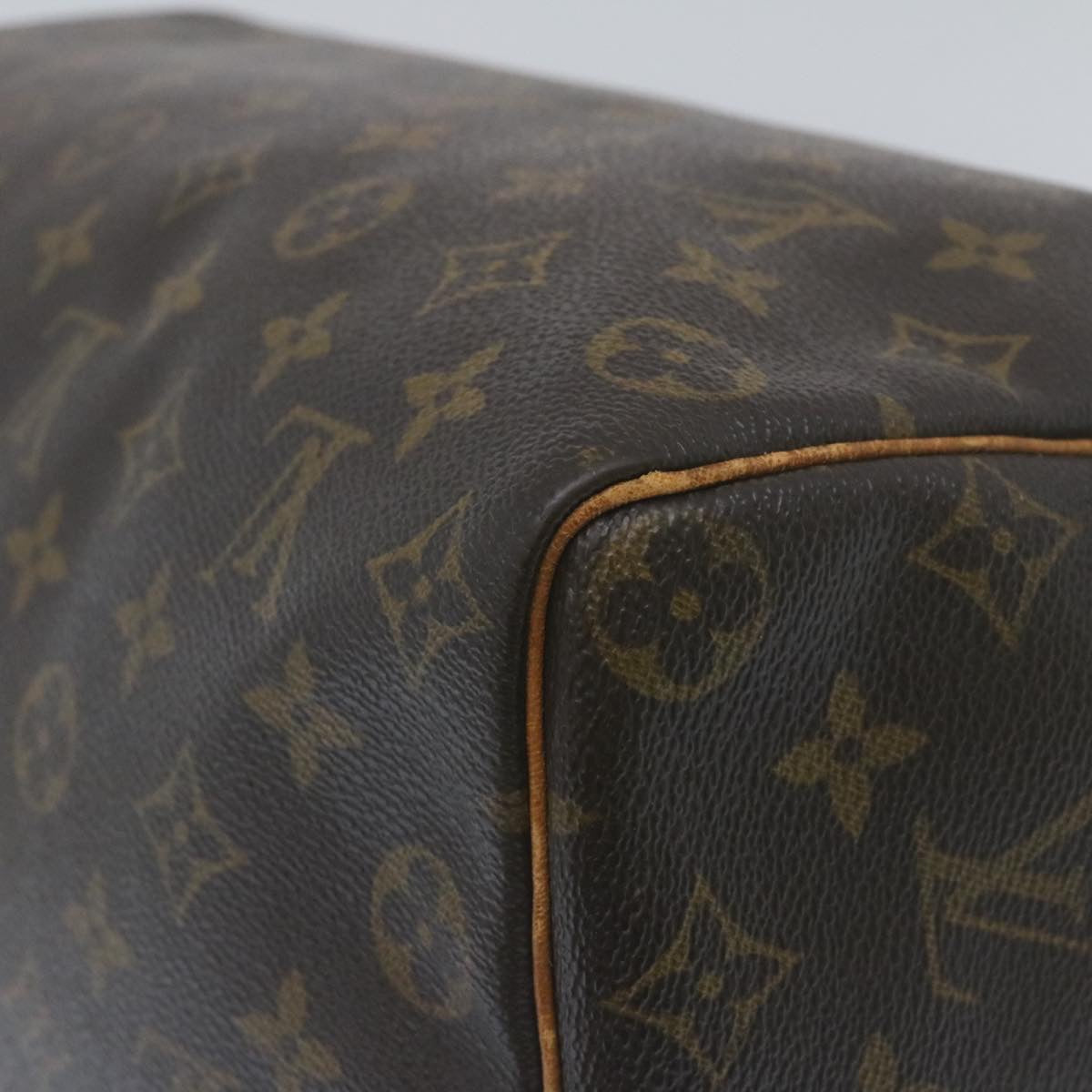 LOUIS VUITTON Monogram Speedy 35 Hand Bag M41524 LV Auth rz201