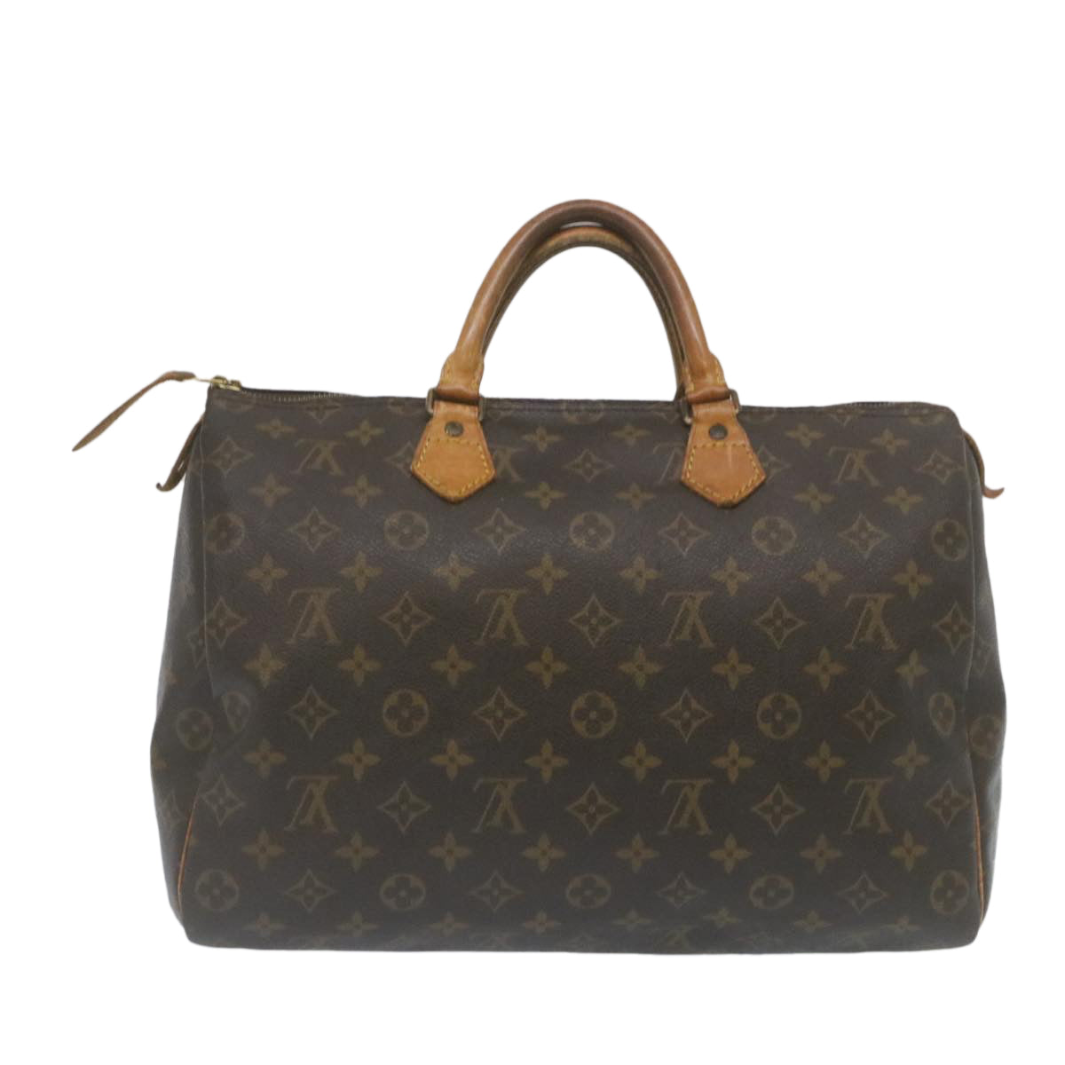 LOUIS VUITTON Monogram Speedy 35 Hand Bag M41524 LV Auth rz201 - 0