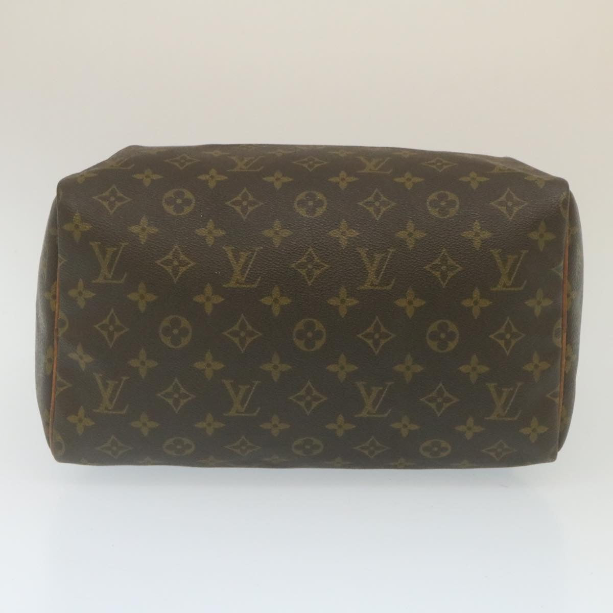 LOUIS VUITTON Monogram Speedy 30 Hand Bag M41526 LV Auth rz204