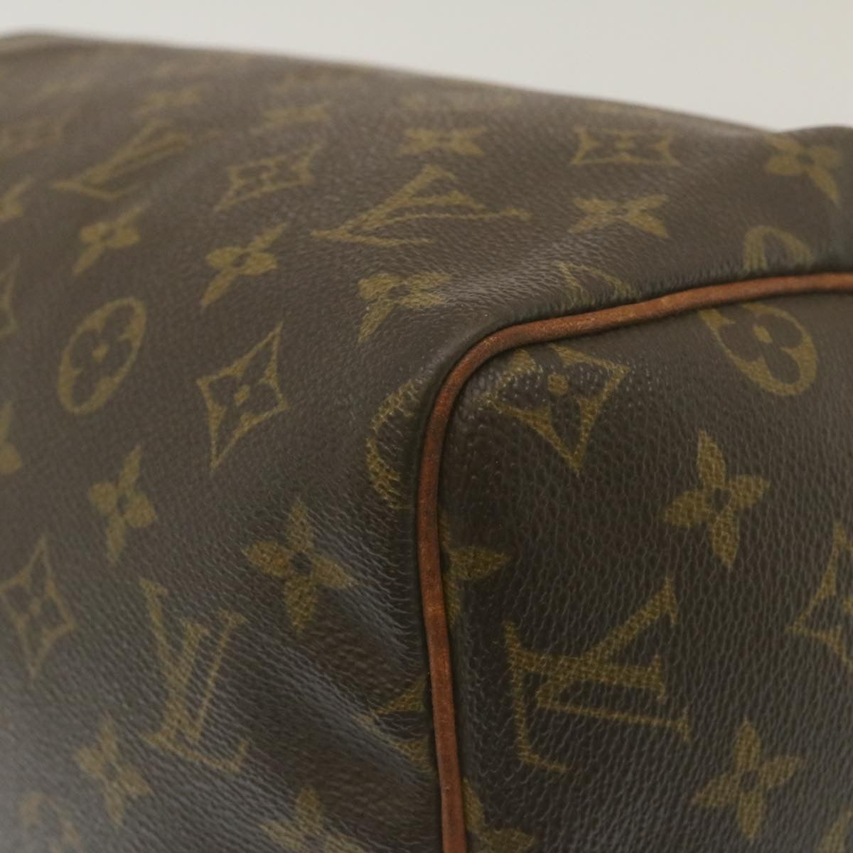 LOUIS VUITTON Monogram Speedy 30 Hand Bag M41526 LV Auth rz204