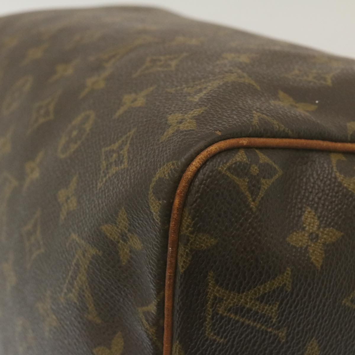 LOUIS VUITTON Monogram Speedy 30 Hand Bag M41526 LV Auth rz204