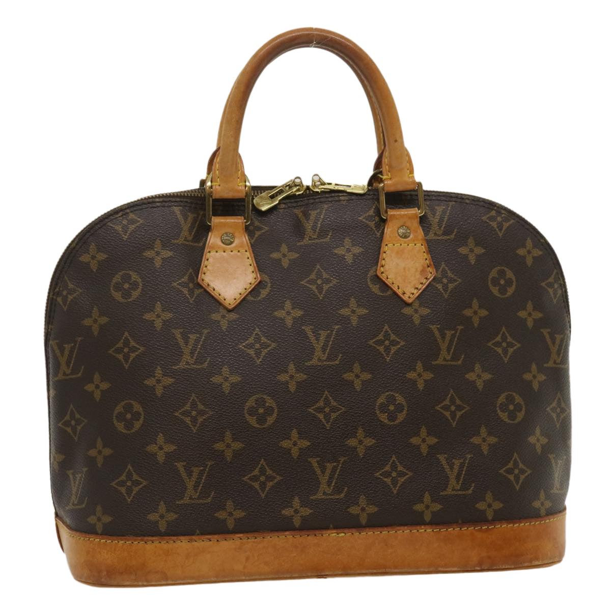 LOUIS VUITTON Monogram Alma Hand Bag M51130 LV Auth rz211