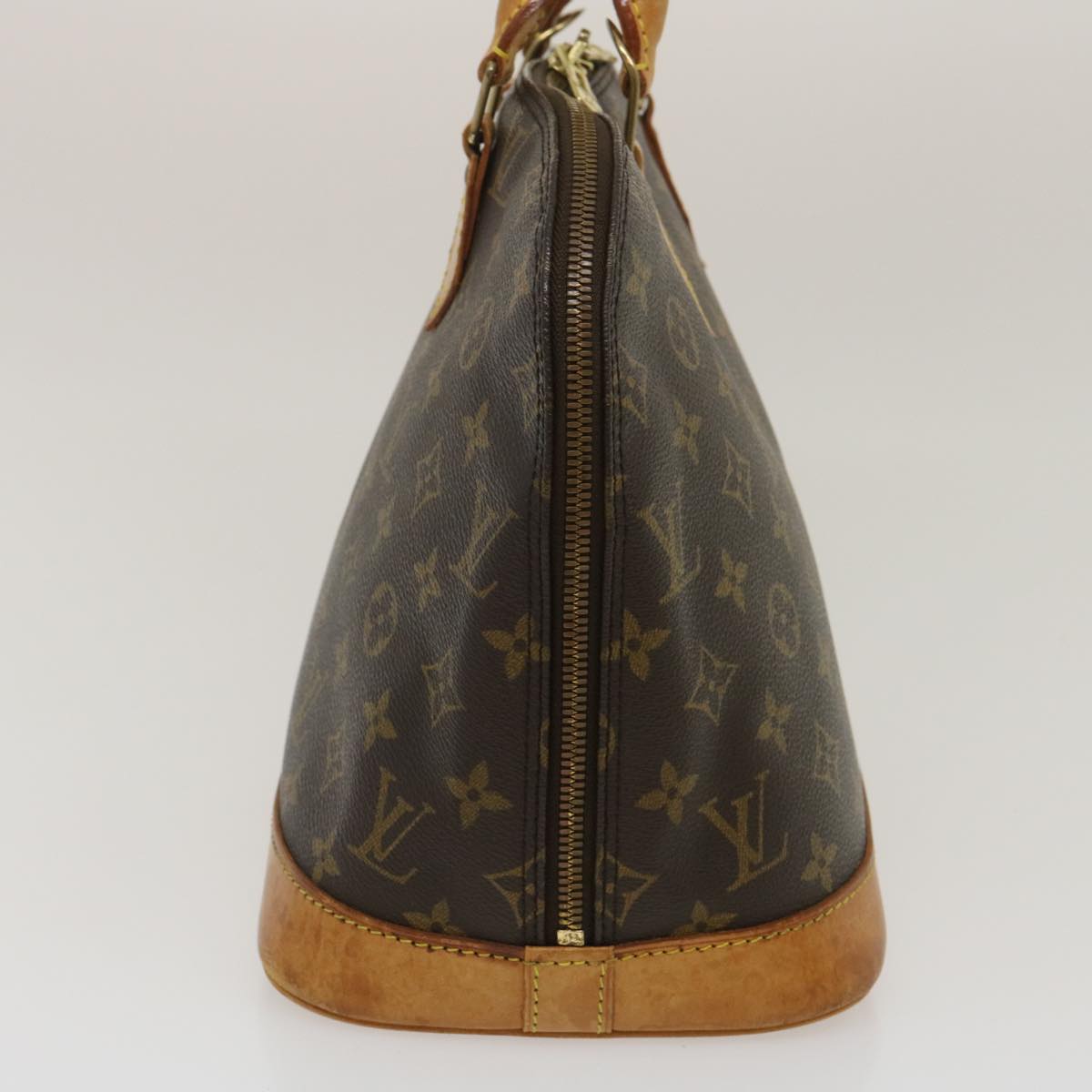 LOUIS VUITTON Monogram Alma Hand Bag M51130 LV Auth rz211